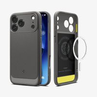 Spigen Coque Rugged Armor MagSafe Apple iPhone 17 Pro Max - Grey