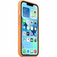 Apple Coque en silicone MagSafe Apple iPhone 13 - Marigold