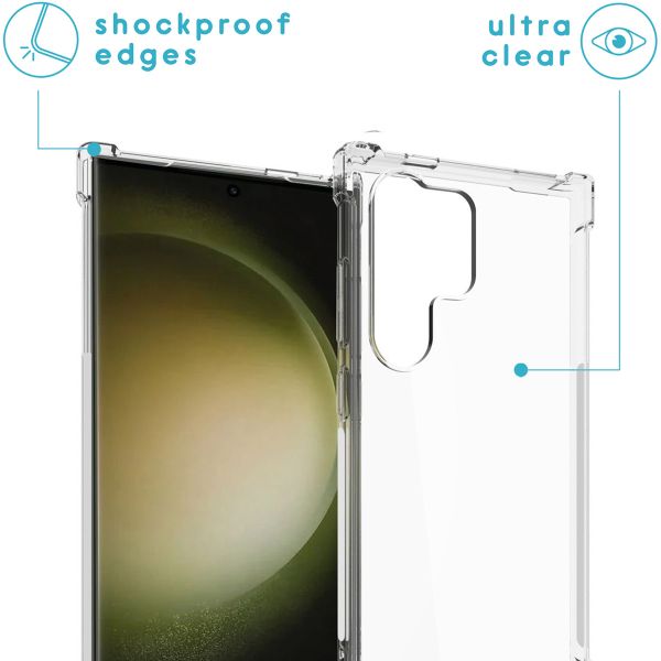 imoshion Coque arrière transparente avec cordon Samsung Galaxy S24 Ultra - Rose Doré