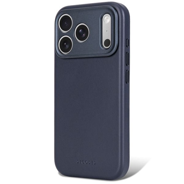 Decoded Coque en cuir MagSafe Apple iPhone 18 Pro Max / 17 Pro Max - Midnight