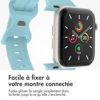 imoshion Bracelet en silicone⁺ Apple Watch | 44/45/46/49 mm - Taille M/L - Sapphire Blue