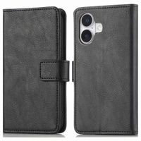 imoshion Étui de télephone portefeuille de luxe Apple iPhone 16 - Noir
