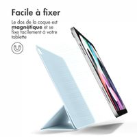 imoshion Magnetic etui de téléphone portefeuille Apple iPad Air 11 pouces (2026) M4 / (2025) M3 / (2024) M2 / Air 5 (2022) / Air 4 (2020) - Bleu clair