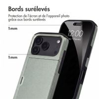 imoshion Coque arrière avec porte-cartes Apple iPhone 18 Pro / 17 Pro - Vert