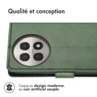 imoshion Étui de télephone portefeuille de luxe OnePlus 13R - Vert