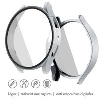 imoshion Coque rigide à couverture complète Samsung Galaxy Watch 6 - 44 mm - Argent