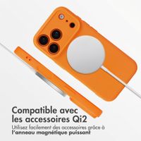 imoshion Coque Couleur avec MagSafe Apple iPhone 18 Pro Max / 17 Pro Max - Orange
