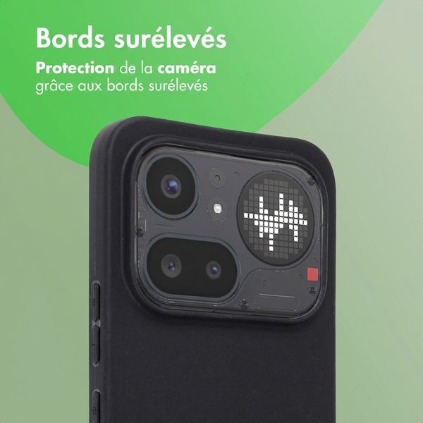 imoshion Coque Couleur Nothing Phone (4a) Pro - Noir