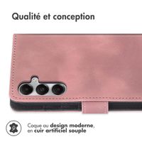 imoshion Etui de télephone portefeuille avec cordon Samsung Galaxy A35 - Rose