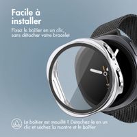 imoshion Coque rigide à couverture complète Samsung Galaxy Watch 8 (44 mm) - Argent
