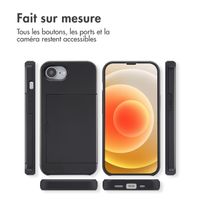 imoshion Coque arrière avec porte-cartes Apple iPhone 17e / 16e - Noir