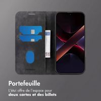 imoshion Étui de téléphone portefeuille Slim Xiaomi Poco X7 - Noir