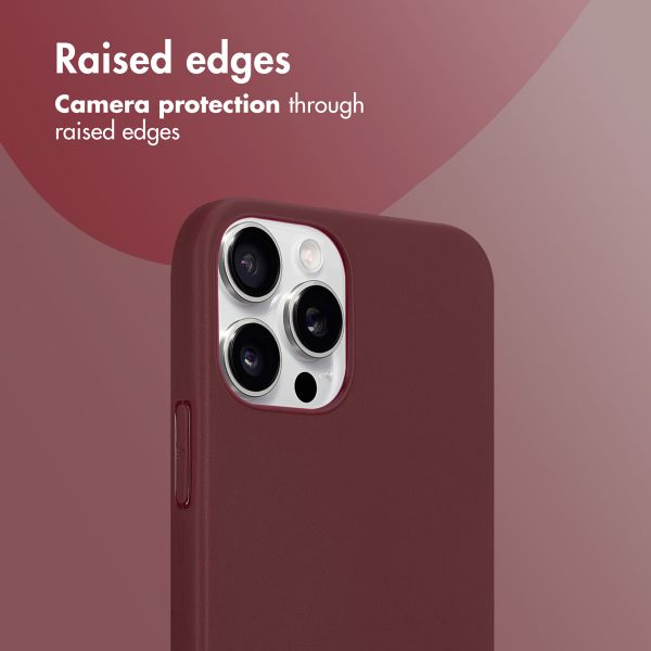 imoshion Coque Couleur Apple iPhone 12 (Pro) - Wine Red