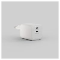 Zens Chargeur compact 2x USB-C 100W - Adaptateur secteur - Blanc