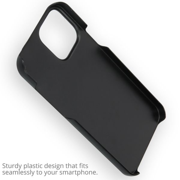 Concevez votre propre coque rigide Apple iPhone 13 Pro Max - Noir