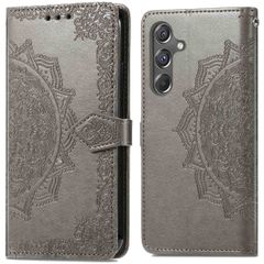 imoshion Etui de télephone Mandala Samsung Galaxy A15 (5G/4G) - Gris