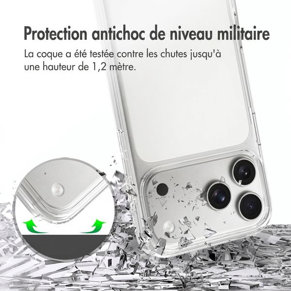 Accezz Coque Xtreme Impact Apple iPhone 18 Pro Max / 17 Pro Max - Transparent