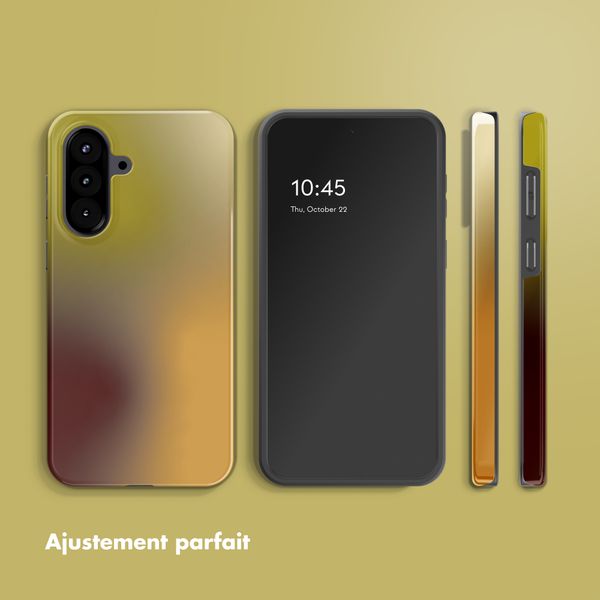 Selencia Coque arrière Vivid Samsung Galaxy A57 (5G) - Gradient Olive Dust