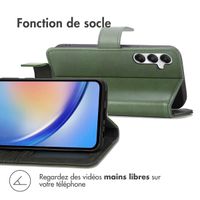 imoshion Étui de télephone portefeuille de luxe Samsung Galaxy A35 - Vert
