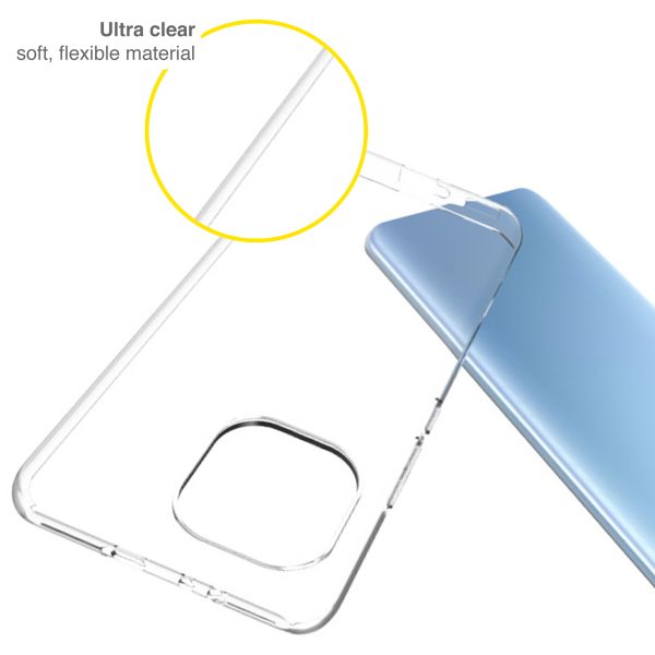 Accezz Coque Clear Xiaomi Mi 11 - Transparent