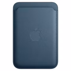 Apple FineWoven Wallet MagSafe avec fonction 'Find-My' - Pacific Blue
