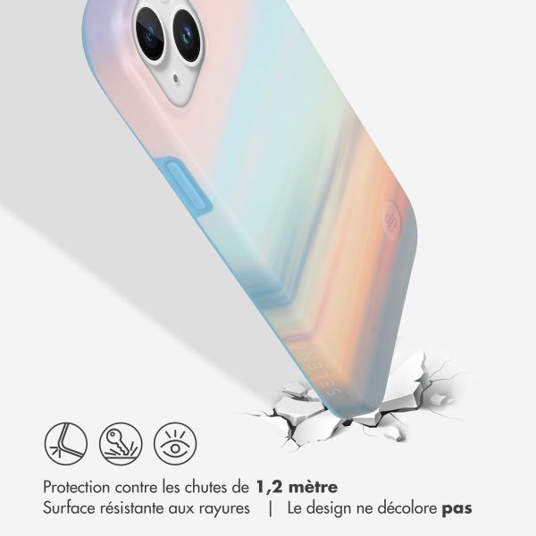 Selencia Aurora Coque Fashion Apple iPhone 15 Plus - Sky Sunset Multicolor