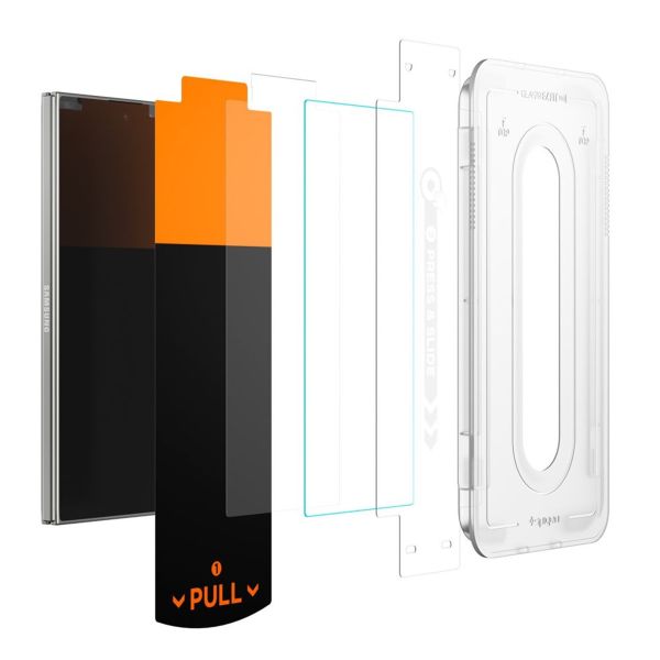 Spigen Protection d'écran en verre trempé GLAStR Fit 2 Paquets + Applicator Samsung Galaxy Z Fold 7