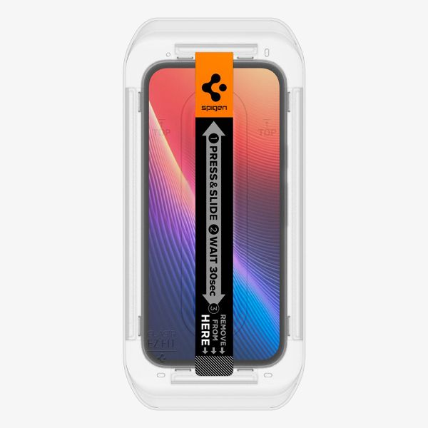 Spigen Protection d'écran en verre trempé GLAStR Fit 2 Paquets + Applicator Google Pixel 9A