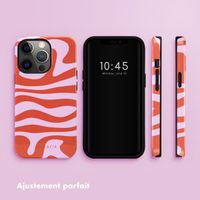 Selencia Coque arrière Vivid Apple iPhone 13 Pro - Dream Swirl Pink