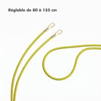 Selencia Cordon universel pour téléphone avec 2 crochets - réglable - Olive Dust