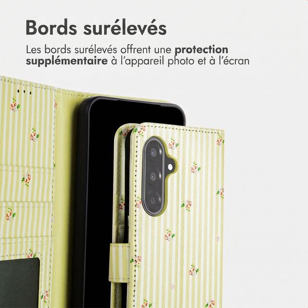 imoshion Étui de télephone portefeuille Design Samsung Galaxy A17 (5G) / (4G) - Garden Stripes
