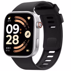 imoshion Bracelet silicone Xiaomi Smart Band 9 Pro / 8 Pro / Redmi Watch 6 / 5 / 4 - Noir