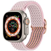 imoshion Bracelet en nylon élastique Apple Watch | 44/45/46/49 mm - Rose