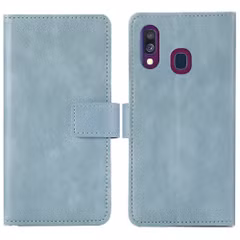 imoshion Étui de télephone portefeuille de luxe Samsung Galaxy A40 - Bleu clair