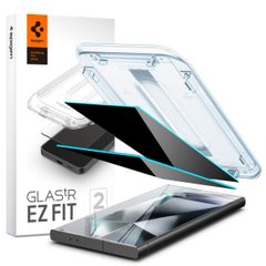 Spigen Protection d'écran en verre trempé GLAStR Privacy Applicator - lot de 2 Samsung Galaxy S24 Ultra