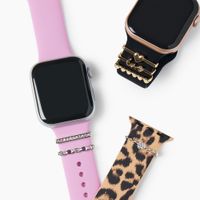 iDeal of Sweden Charms pour bracelets de smartwatch – lot de 3 – Silver Sparkle
