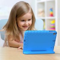 Coque kidsproof avec poignée Samsung Galaxy Tab E 9.6 - Bleu