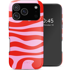 Selencia Coque arrière Vivid avec MagSafe Apple iPhone 17 Pro - Dream Swirl Pink