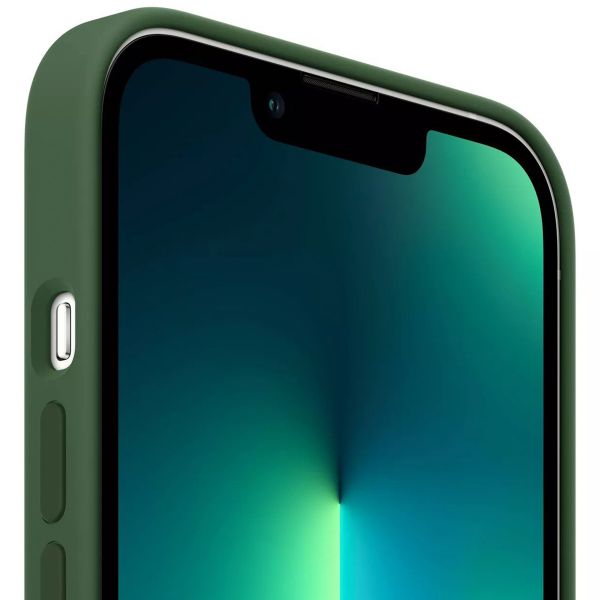 Apple Coque en silicone MagSafe Apple iPhone 13 Pro - Clover