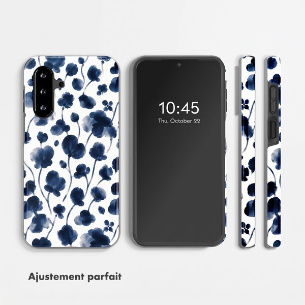 Selencia Coque arrière Vivid Samsung Galaxy A18 (4G) / A17 (4G/5G) - Midnight Blossom