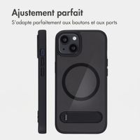 Accezz Coque arrière Hold avec MagSafe Apple iPhone 13 - Black