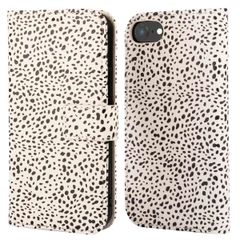 imoshion Étui de télephone portefeuille Design Apple iPhone SE (2022 / 2020) / 8 / 7 / 6(s) - Desert Dots