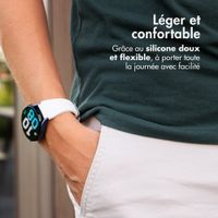 imoshion Bracelet en silicone flexible  - Connexion universelle 20 mm - Blanc