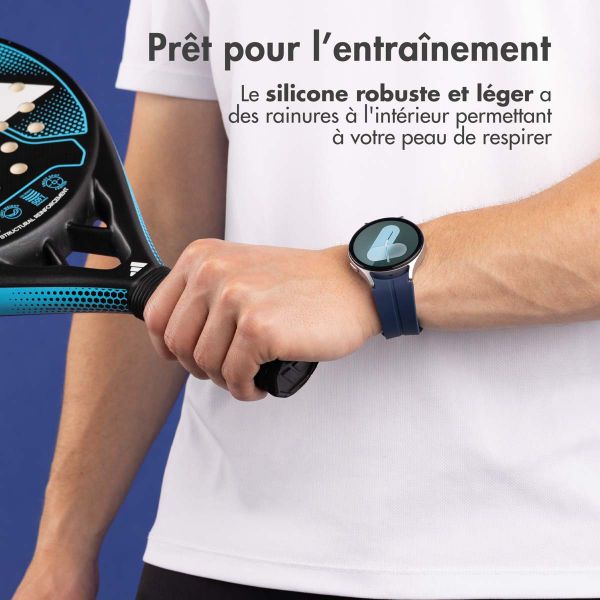 imoshion Pr3825 Samsung Galaxy Watch 4 / 5 / 6 / 7 / FE (20 mm) - Bleu foncé