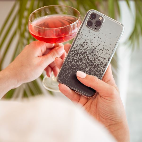 imoshion Coque Design Apple iPhone Xr - Splatter Black