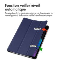 imoshion Coque tablette Trifold Xiaomi Pad 7 / 7 Pro / 8 / 8 Pro - Bleu foncé