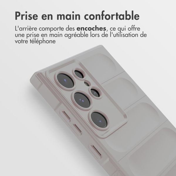 imoshion EasyGrip Backcover Samsung Galaxy S24 Ultra - Gris