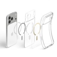 Spigen Coque Ultra Hybrid MagSafe Apple iPhone 18 Pro Max / 17 Pro Max - Clear Gold