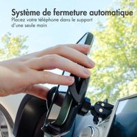 imoshion Support de téléphone pour voiture - Universel - Réglable - Grille de ventilation - Noir
