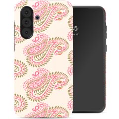 Selencia Coque arrière Vivid Samsung Galaxy A36 / A56 - Paisley Blush